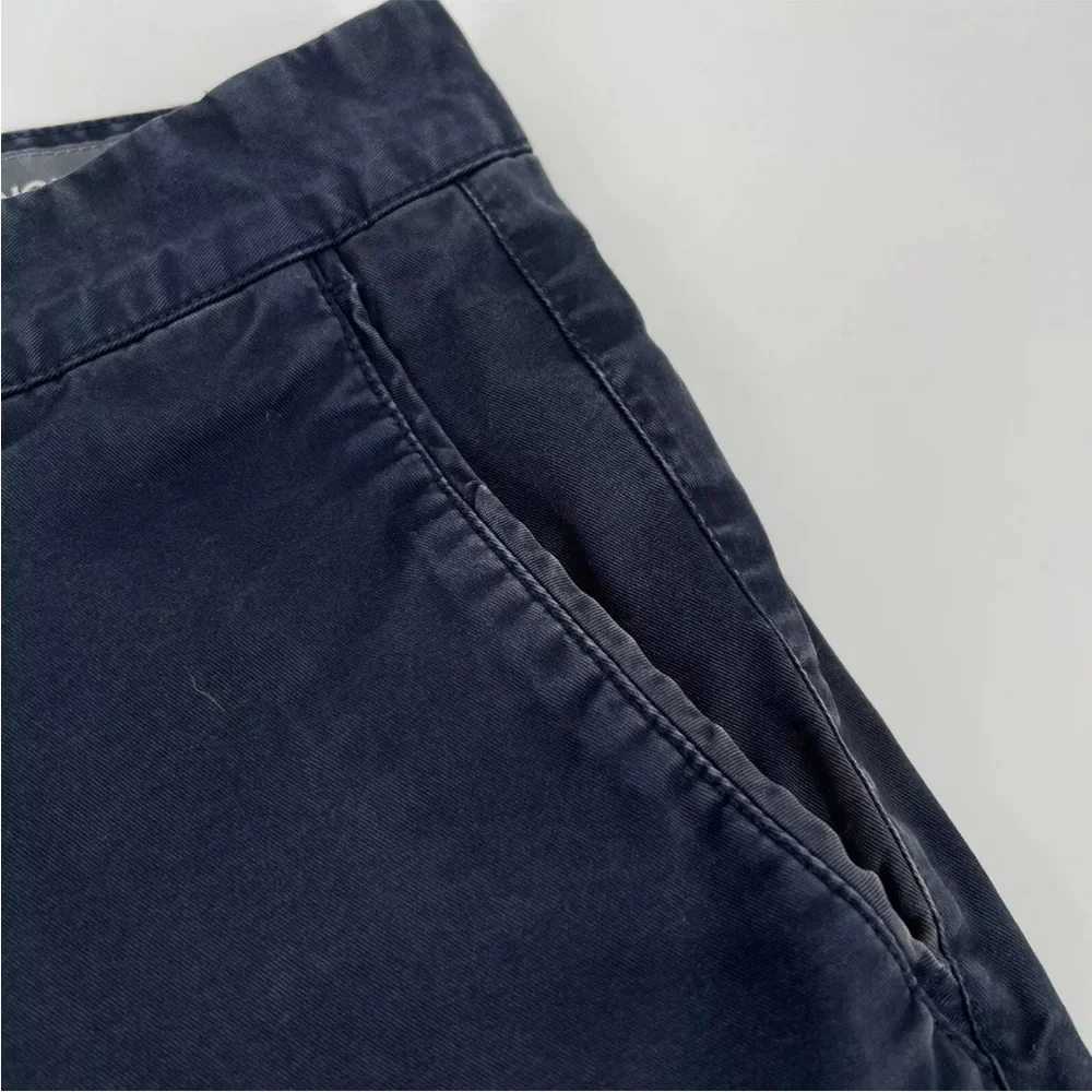 Bonobos Shorts Mens Size 30 Navy Chinos Classic Stretch Cotton Broken-in 11in